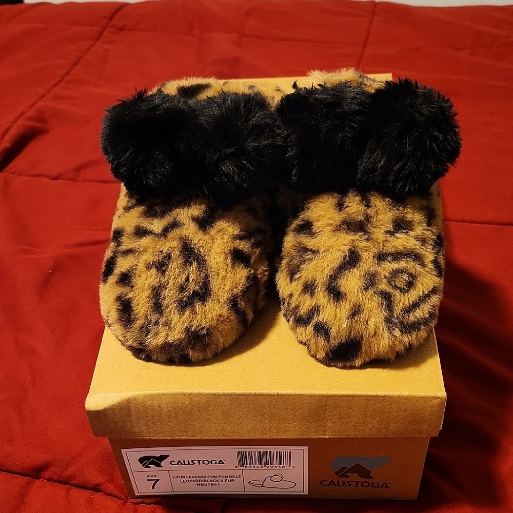 Leopard Print Ankle Booties